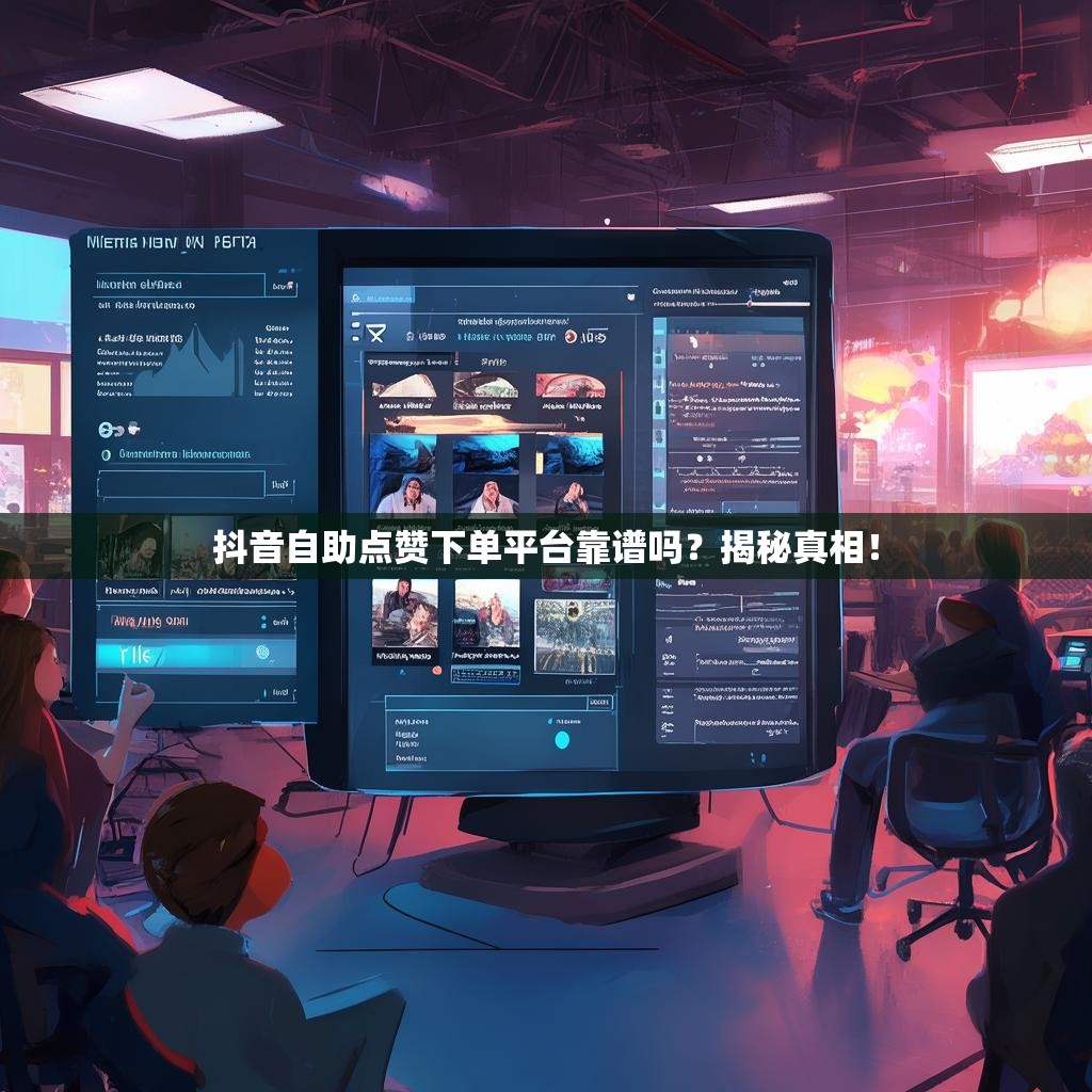 抖音自助点赞下单平台靠谱吗？揭秘真相！