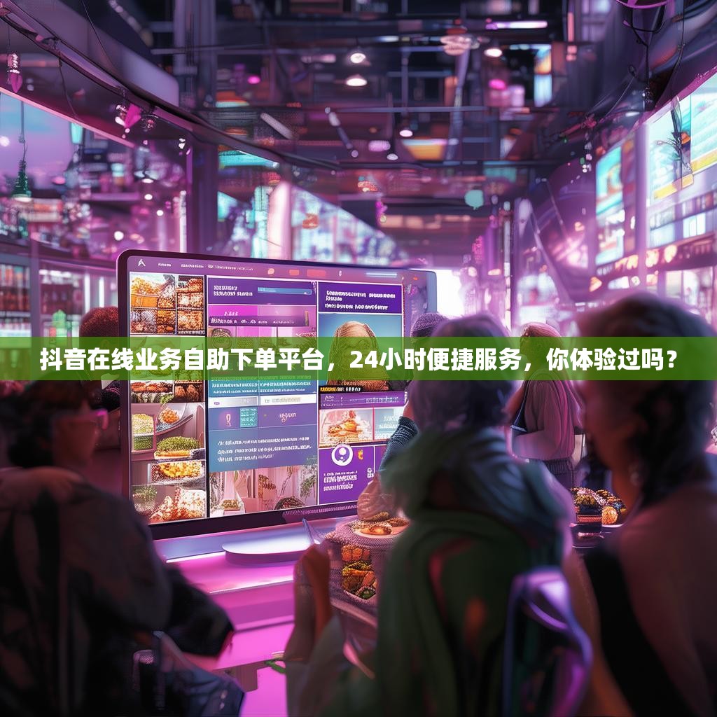 抖音在线业务自助下单平台，24小时便捷服务，你体验过吗？
