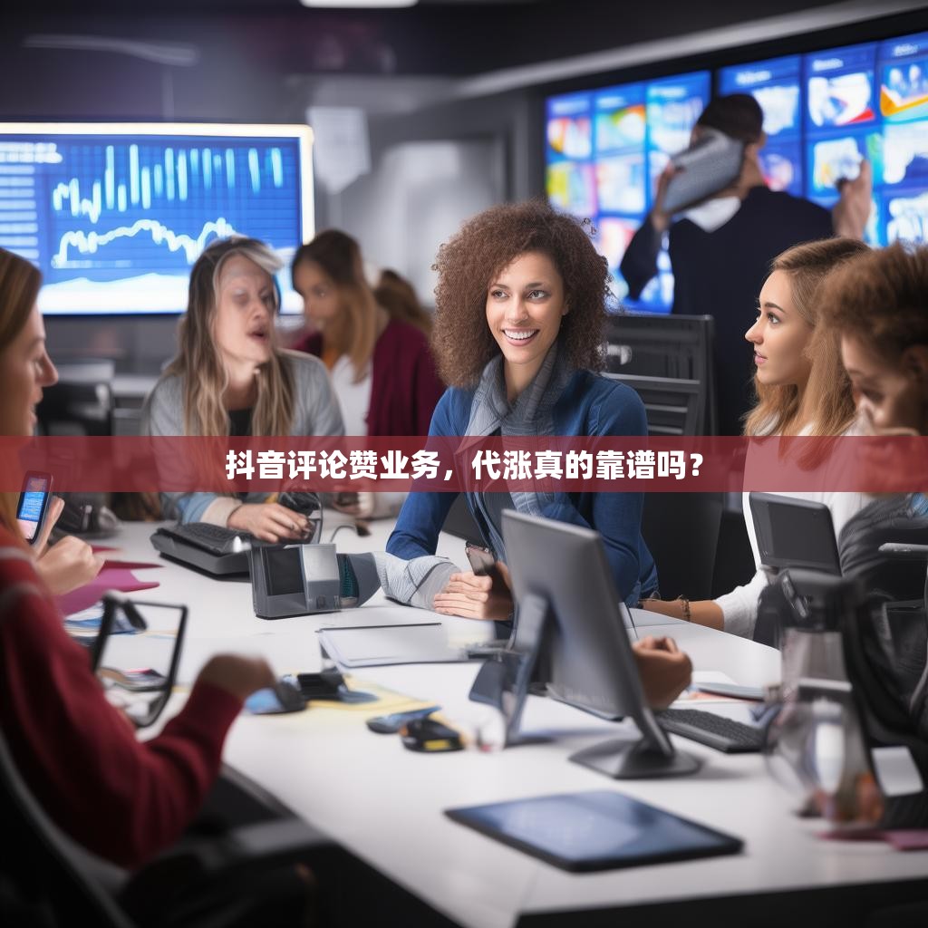 抖音评论赞业务，代涨真的靠谱吗？