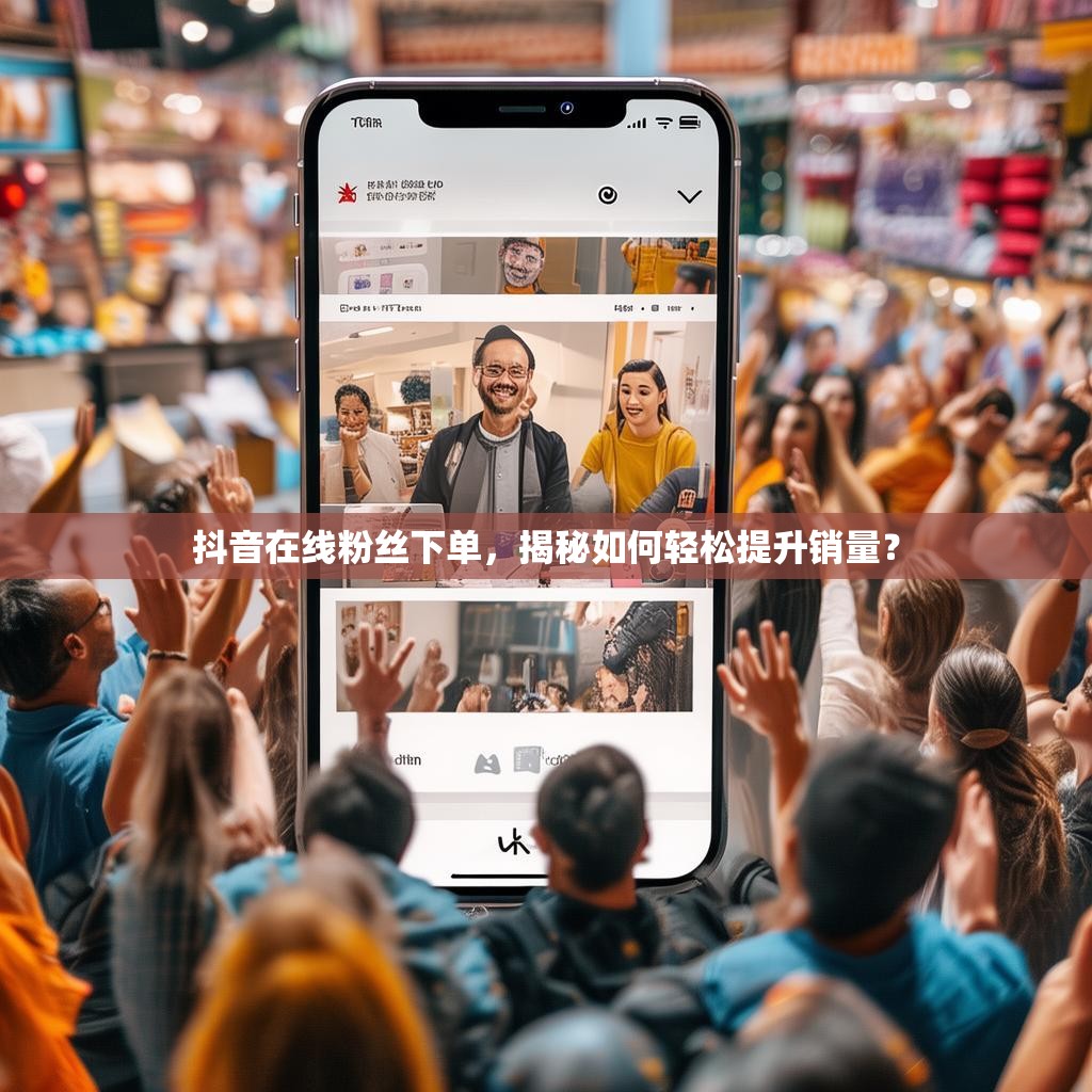 抖音在线粉丝下单，揭秘如何轻松提升销量？