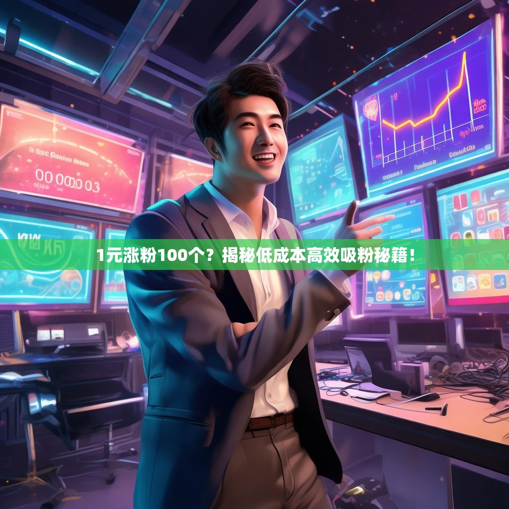 1元涨粉100个？揭秘低成本高效吸粉秘籍！