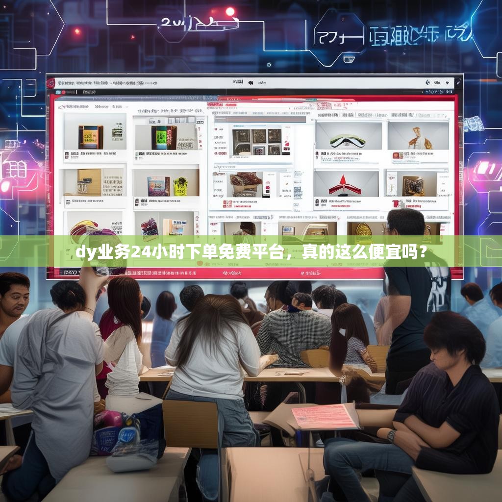 dy业务24小时下单免费平台，真的这么便宜吗？