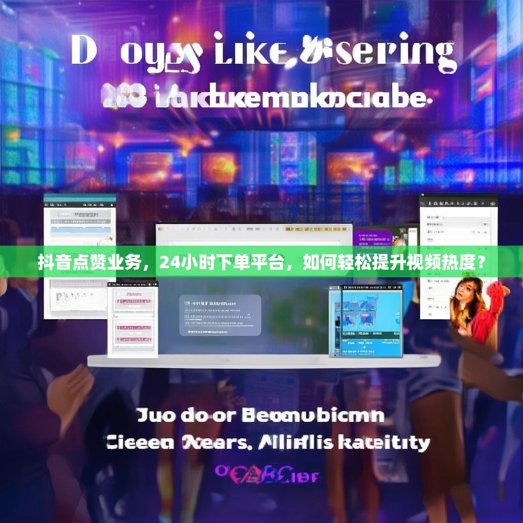 抖音点赞业务，24小时下单平台，如何轻松提升视频热度？
