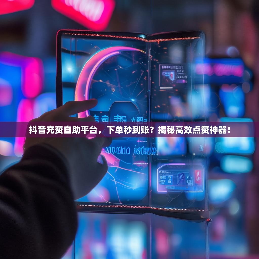 抖音充赞自助平台，下单秒到账？揭秘高效点赞神器！