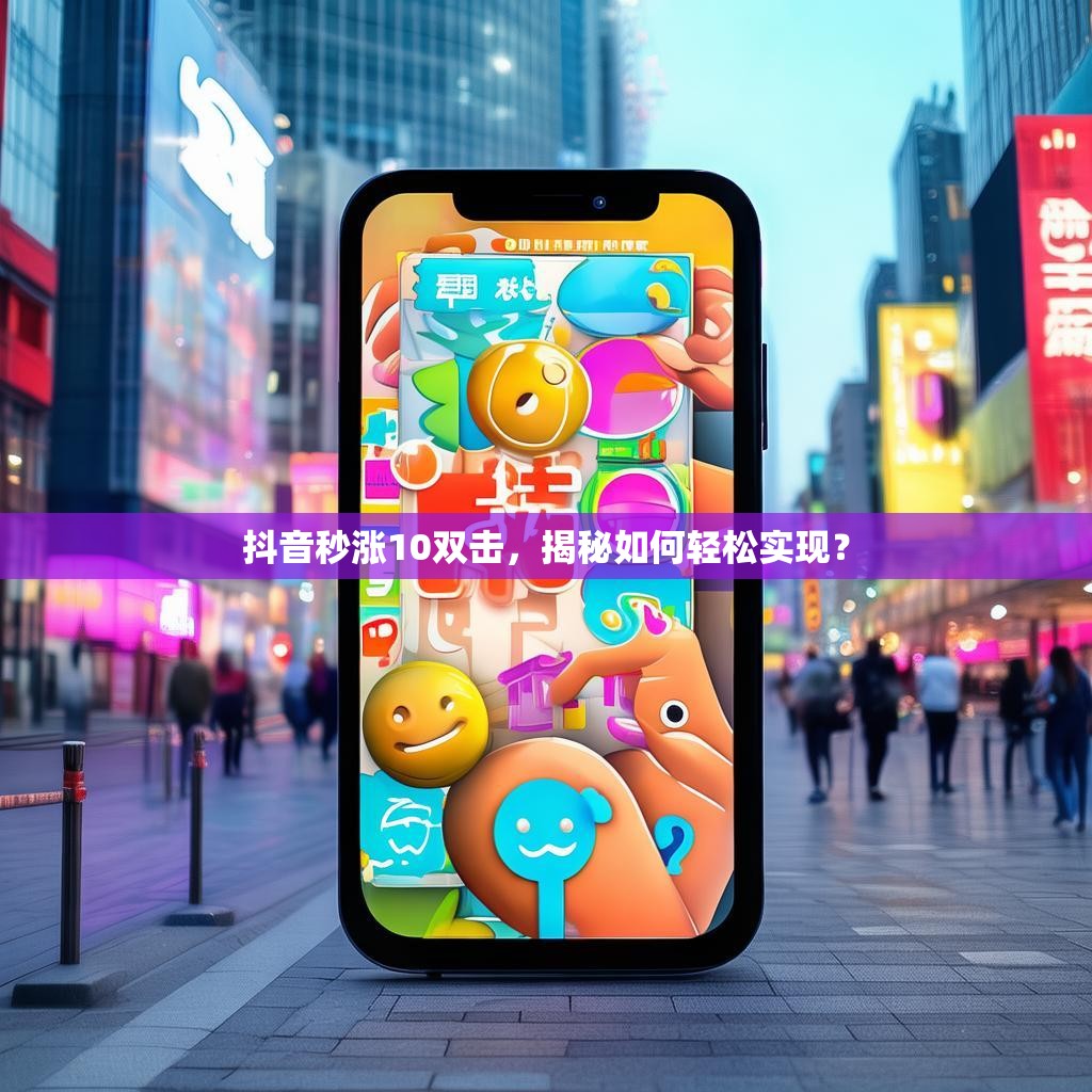 抖音秒涨10双击，揭秘如何轻松实现？