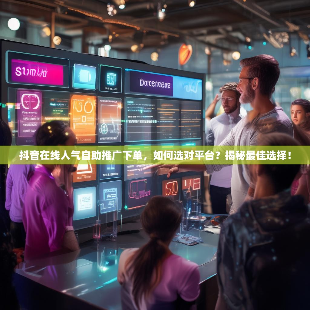 抖音在线人气自助推广下单，如何选对平台？揭秘最佳选择！