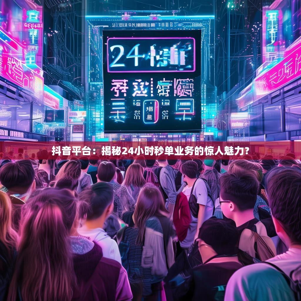 抖音平台：揭秘24小时秒单业务的惊人魅力？