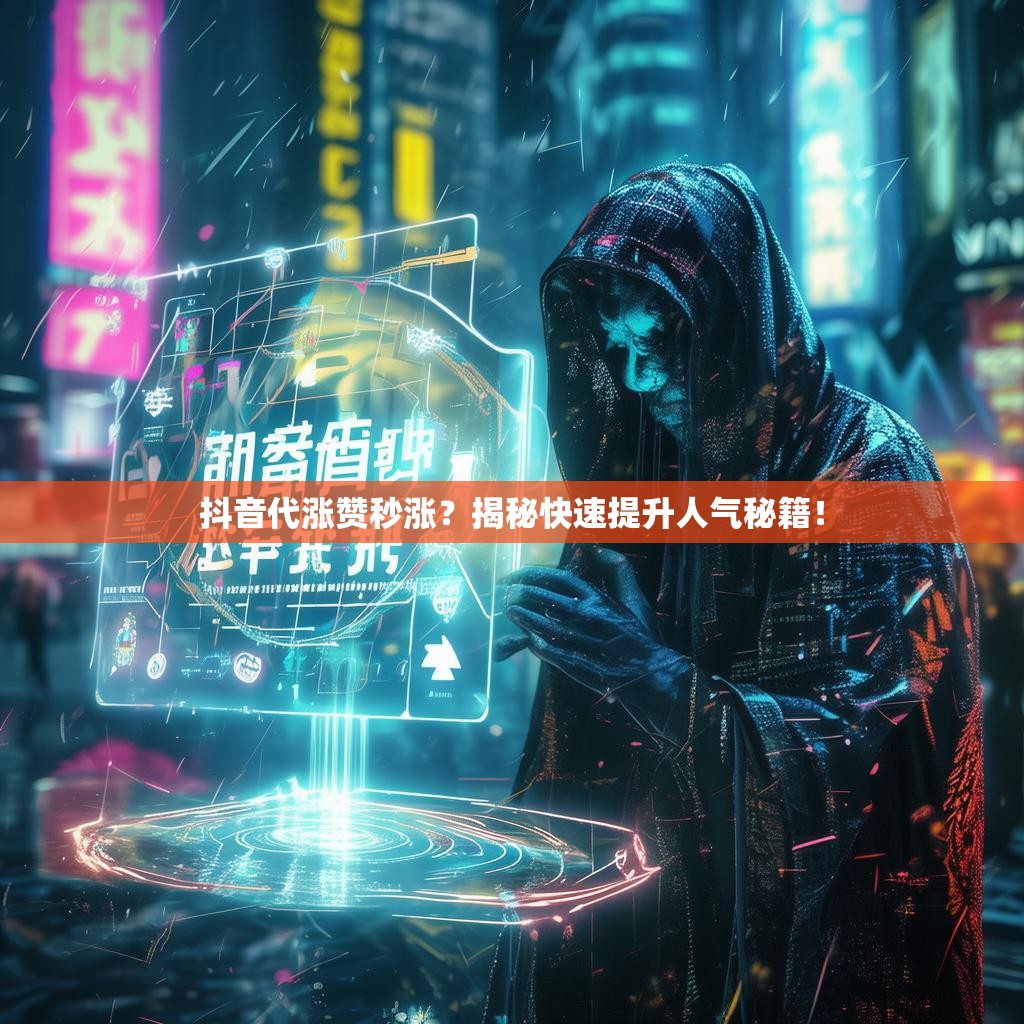 抖音代涨赞秒涨？揭秘快速提升人气秘籍！
