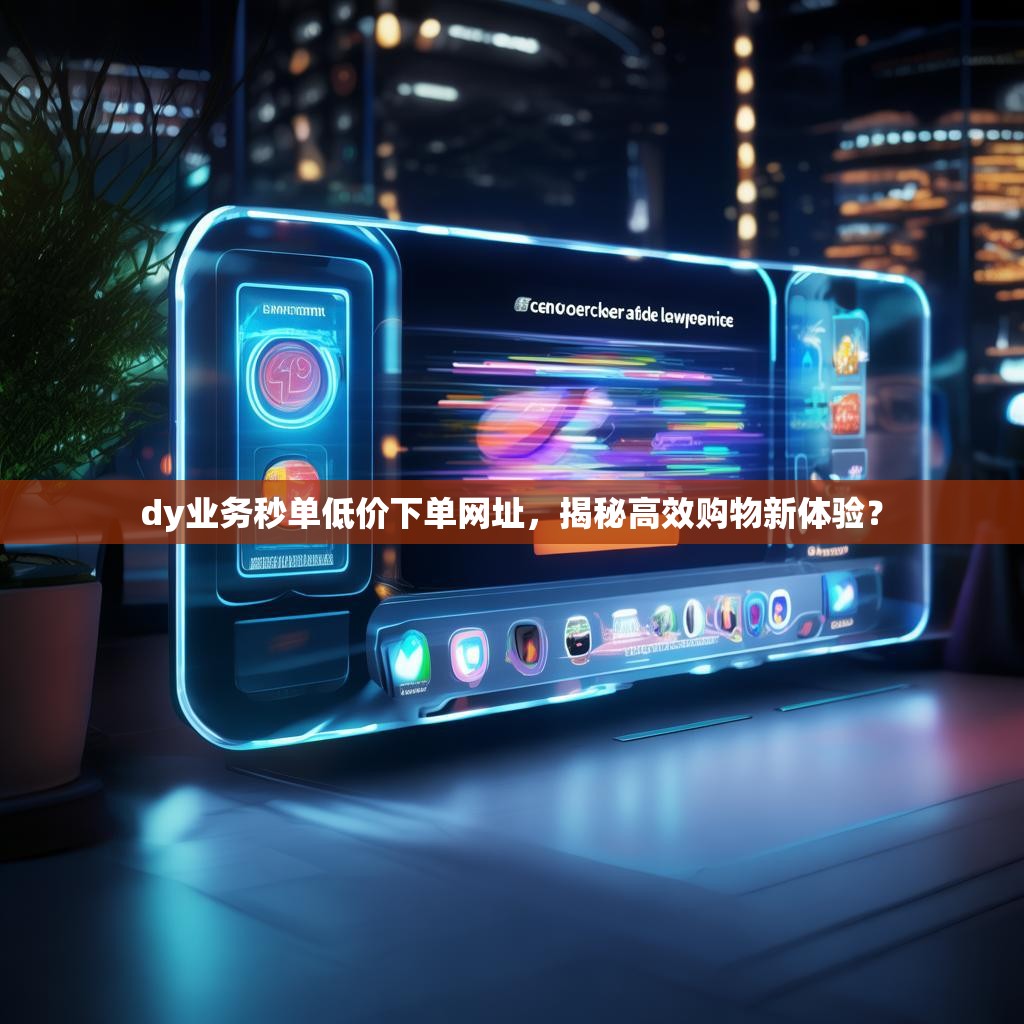 dy业务秒单低价下单网址，揭秘高效购物新体验？