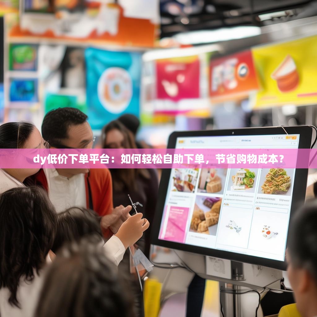dy低价下单平台：如何轻松自助下单，节省购物成本？
