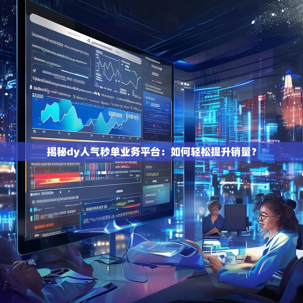 揭秘dy人气秒单业务平台：如何轻松提升销量？