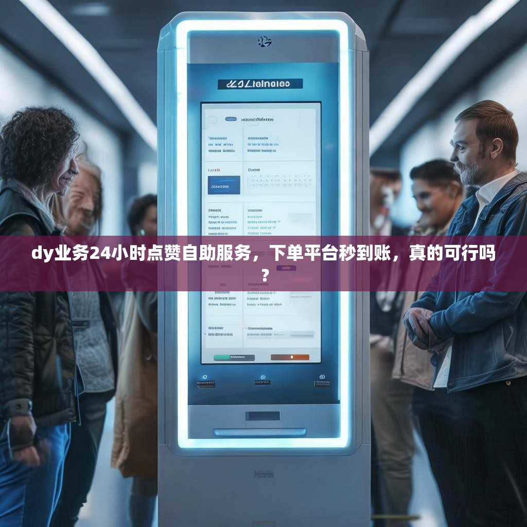 dy业务24小时点赞自助服务，下单平台秒到账，真的可行吗？