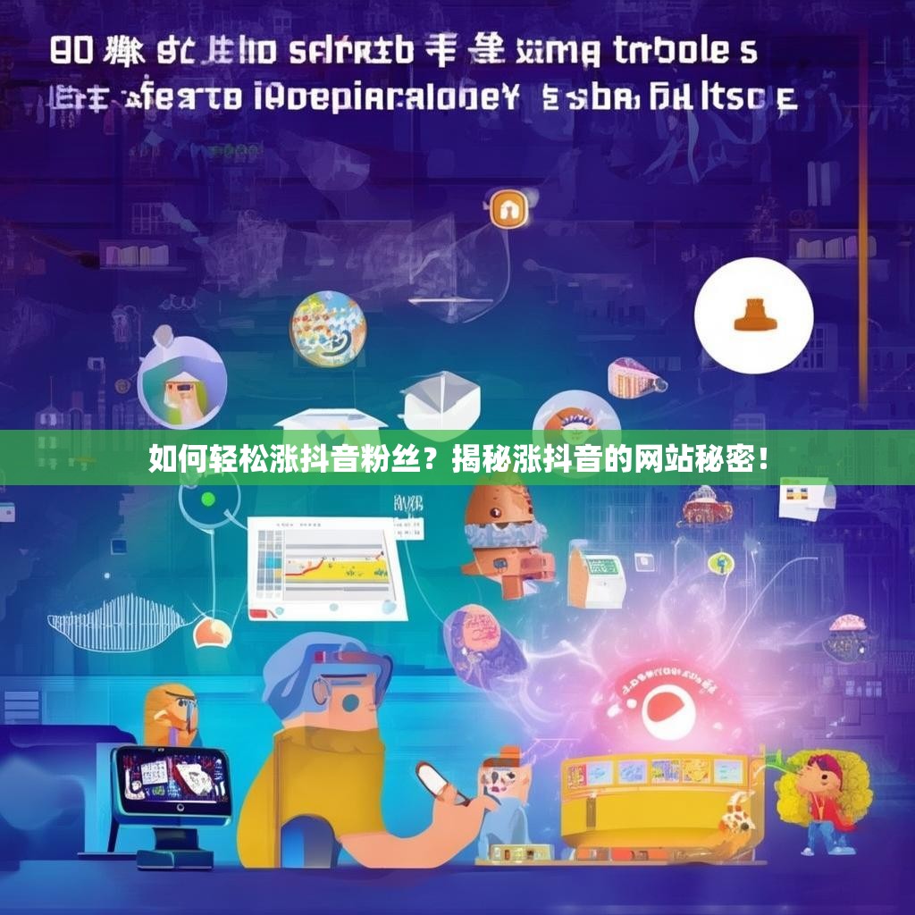如何轻松涨抖音粉丝？揭秘涨抖音的网站秘密！