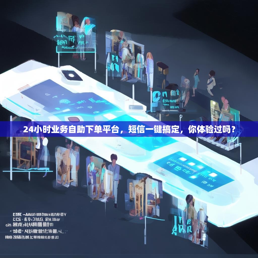 24小时业务自助下单平台，短信一键搞定，你体验过吗？