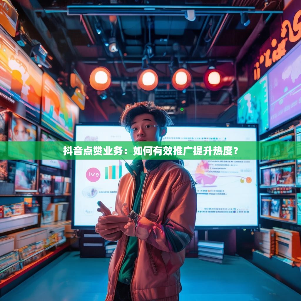 抖音点赞业务：如何有效推广提升热度？