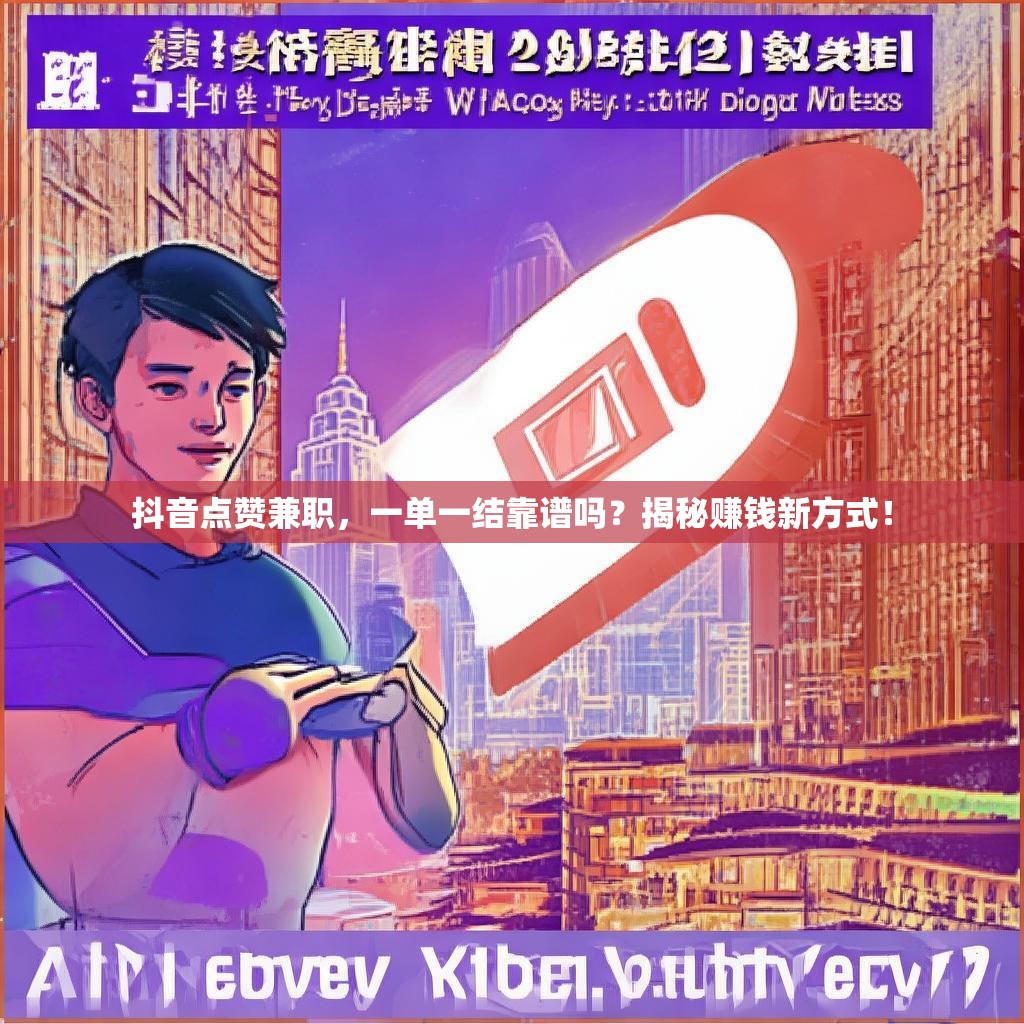 抖音点赞兼职，一单一结靠谱吗？揭秘赚钱新方式！