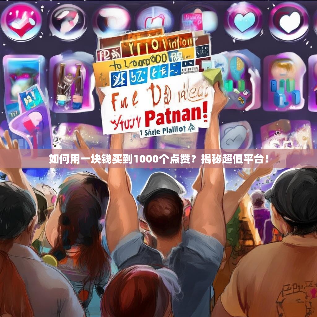 如何用一块钱买到1000个点赞？揭秘超值平台！