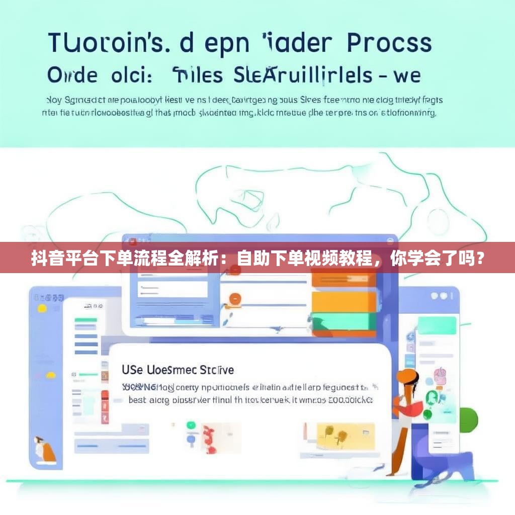 抖音平台下单流程全解析：自助下单视频教程，你学会了吗？