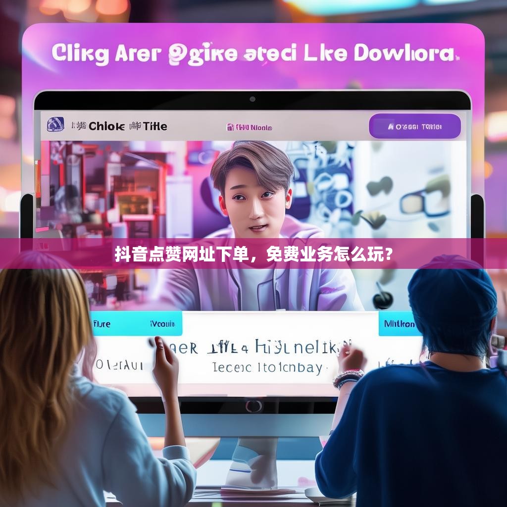 抖音点赞网址下单，免费业务怎么玩？