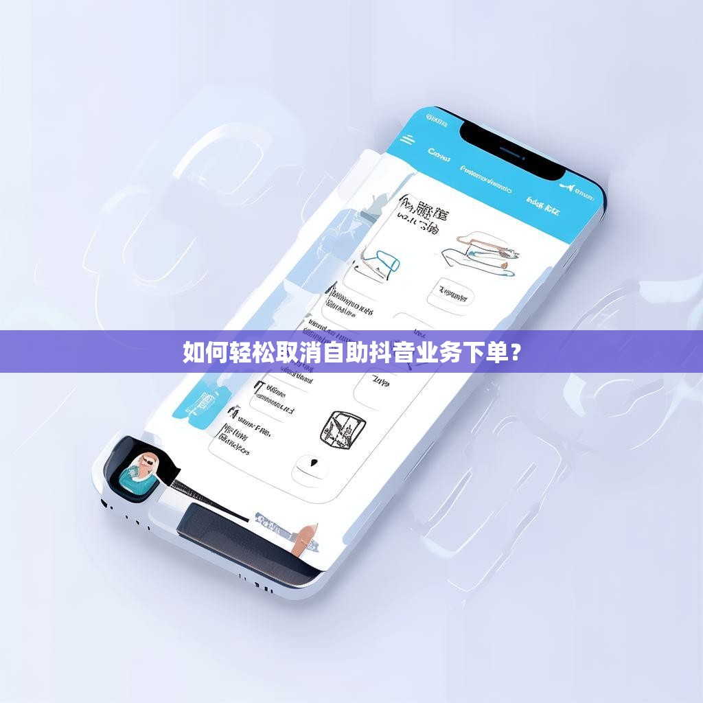 如何轻松取消自助抖音业务下单？