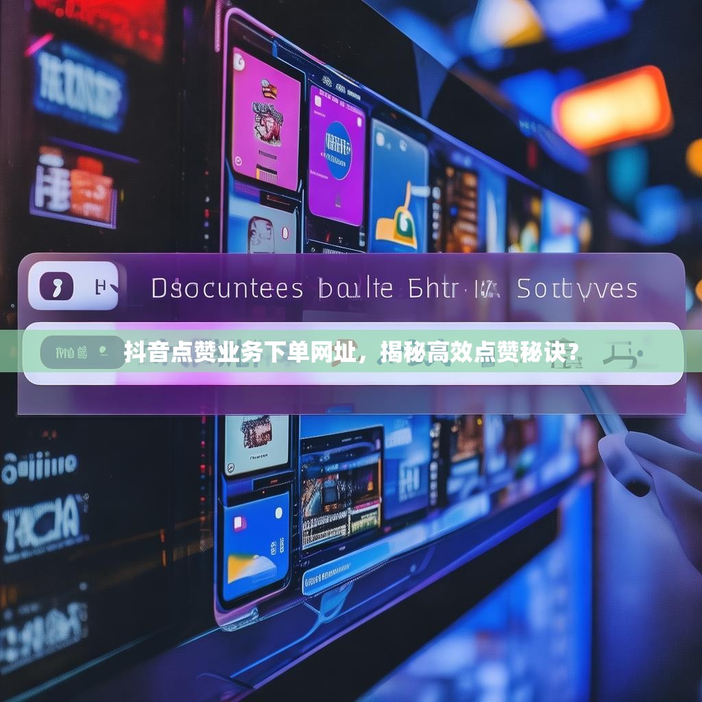 抖音点赞业务下单网址，揭秘高效点赞秘诀？