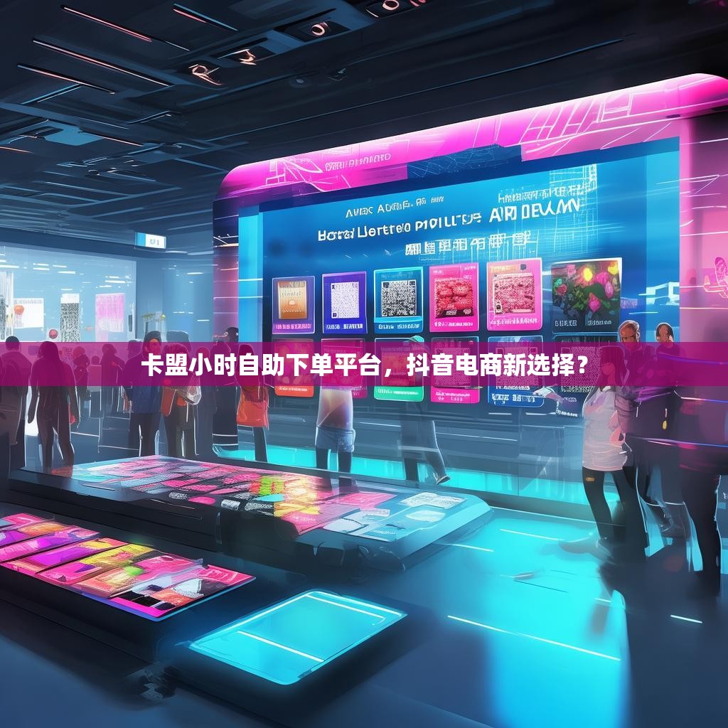 卡盟小时自助下单平台，抖音电商新选择？