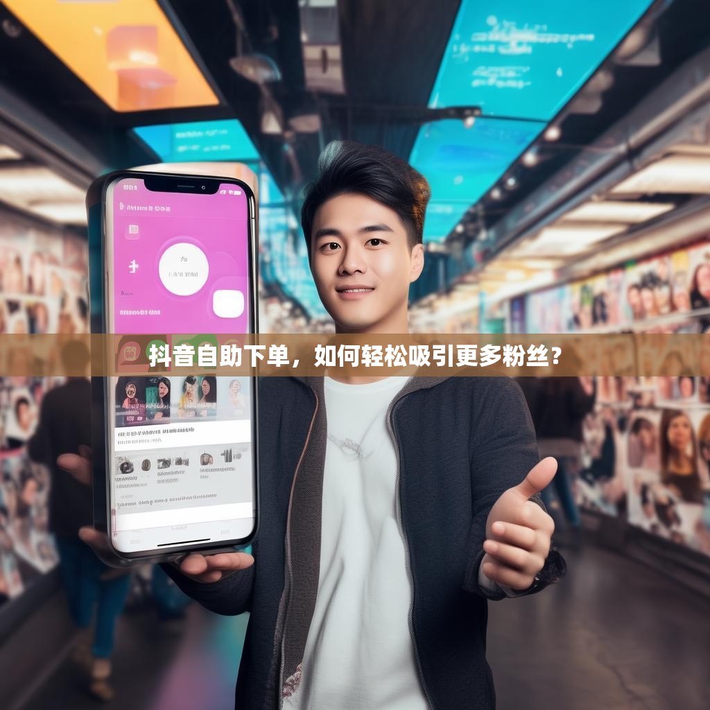 抖音自助下单，如何轻松吸引更多粉丝？