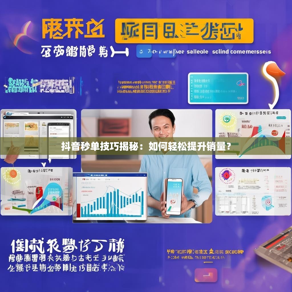 抖音秒单技巧揭秘：如何轻松提升销量？