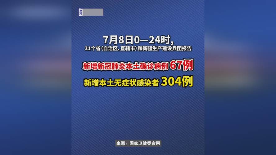 国家卫健委：每日新增本土确诊病例及无症状病例情况汇总