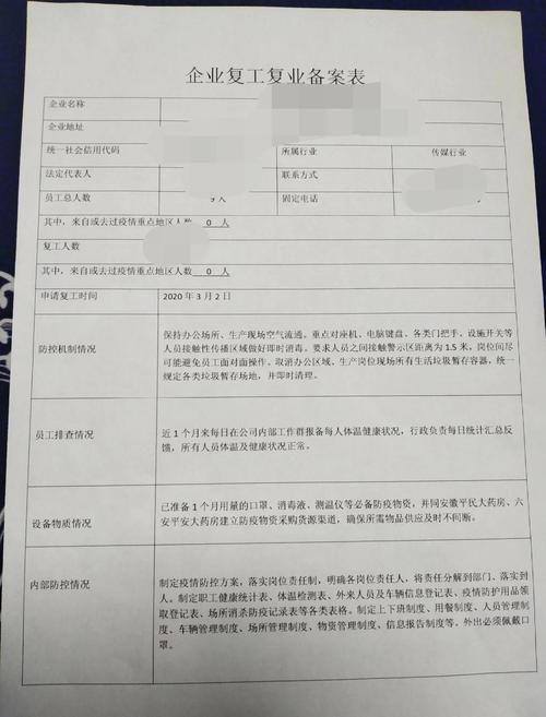 复工复产疫情防控措施指南__防疫复工复产工作方案