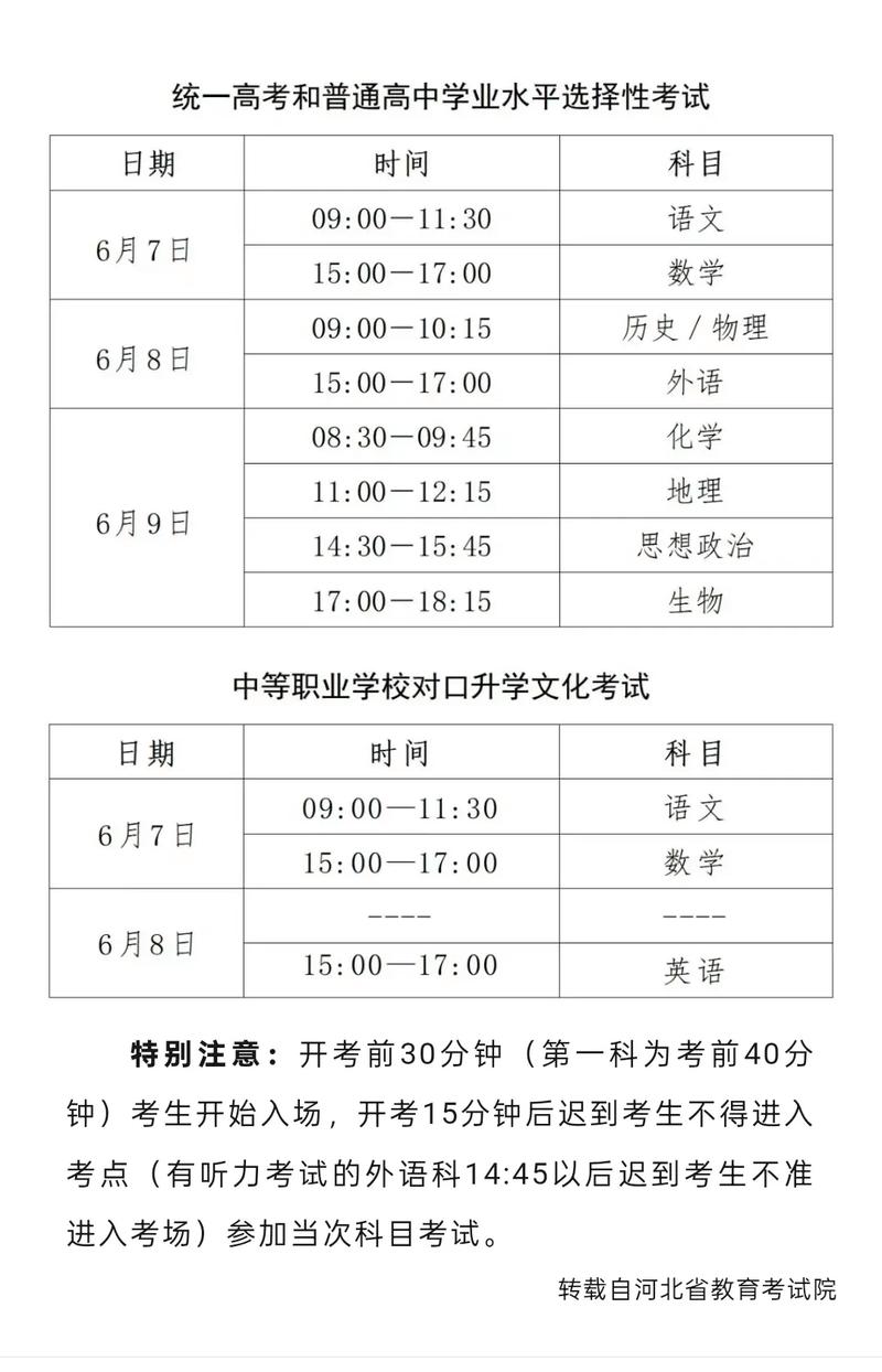 _高考日期一般在几号_高考的考试日期